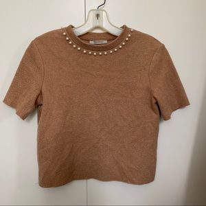 ZARA Pearl Sweater